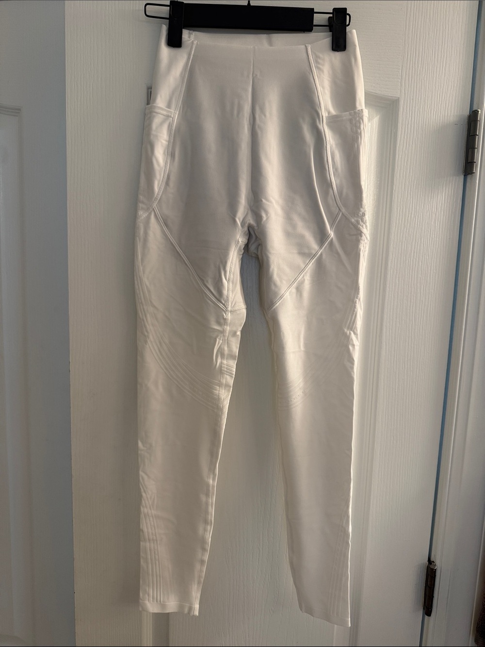White Fanka Lift and Curve Leggings